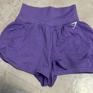 high rise gymshark shorts size xs